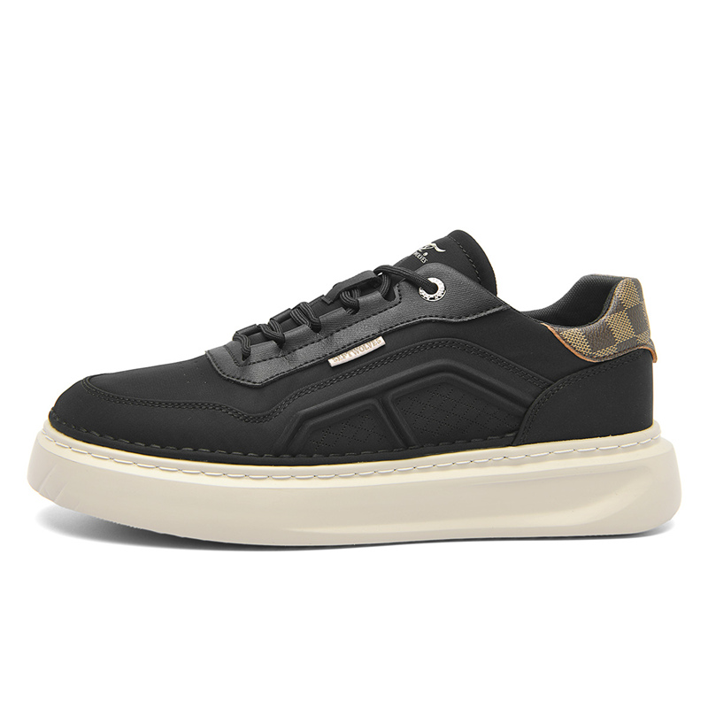 

Низкие мужские кроссовки SEPTWOLVES, Black (Standard Leather Shoe Size)