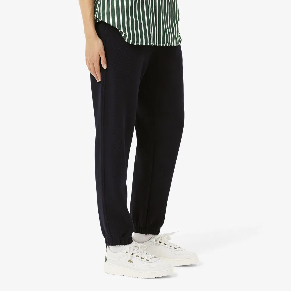 Джоггеры Lacoste Double Face Pique тёмно-синие — фото 2