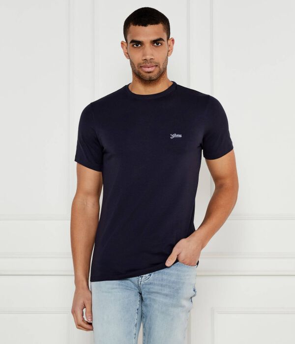 

Футболка мужская Guess Jeans облегающего кроя, синий