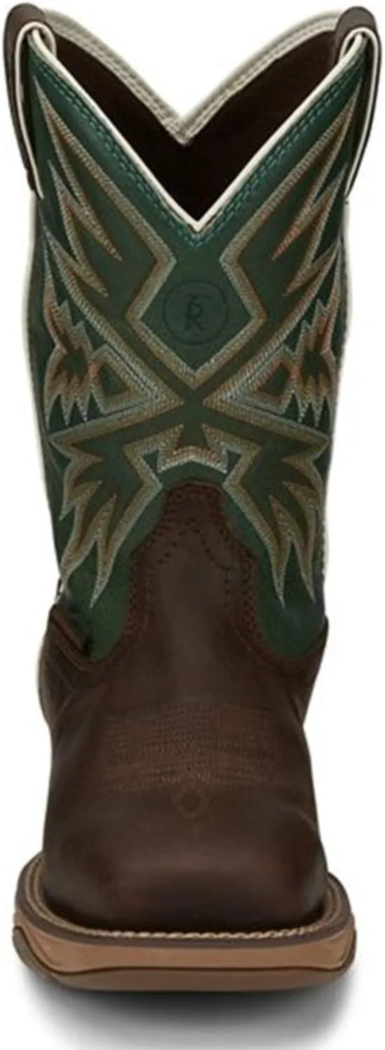 

Мужские рабочие ботинки Tony Lama Bartlett 11 с стальным носком, водонепроницаемые, кожаные, квадратный носок, устойчивы к скольжению и маслу, безопасность EH, прочные и удобные