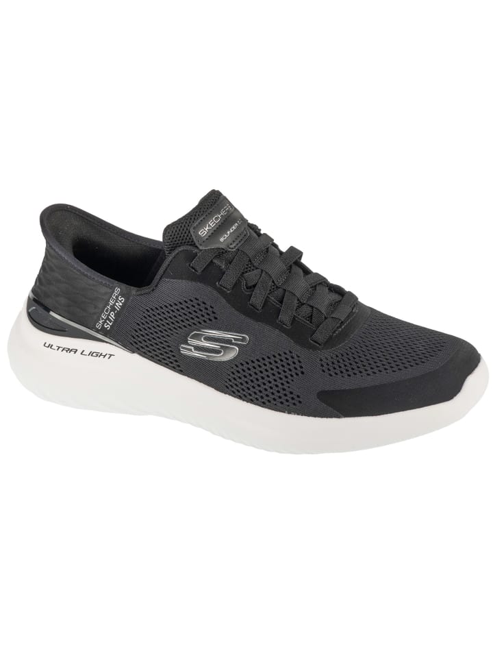 

Кроссовки на шнуровке Skechers, черный