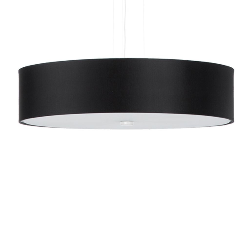 

Люстра SKALA 50 белая 5xE27 60Вт ткань, стекло, сталь 102x50x50см Sollux Lighting