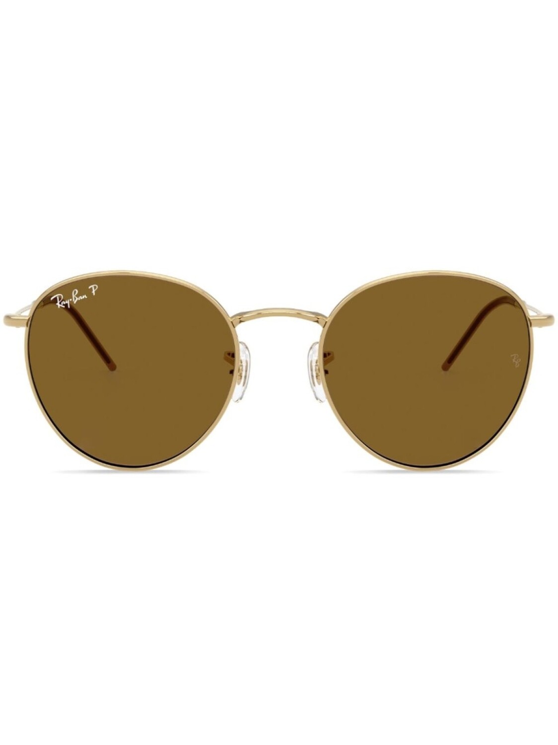 

Солнцезащитные очки Round Reverse Ray-Ban, золотой