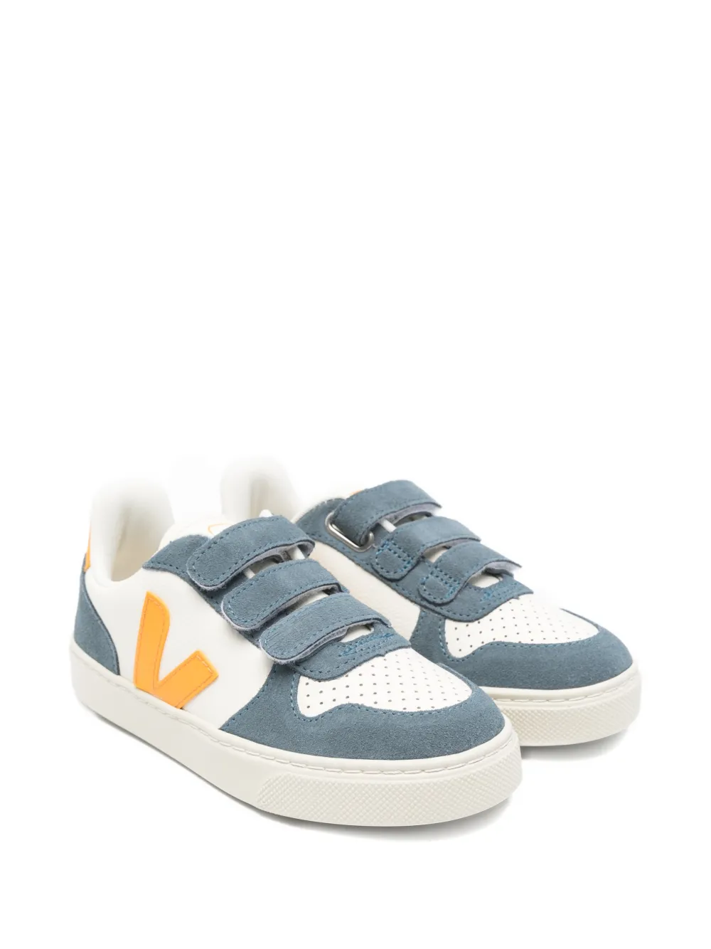 

Кроссовки V-10 на липучках Veja Kids, белый