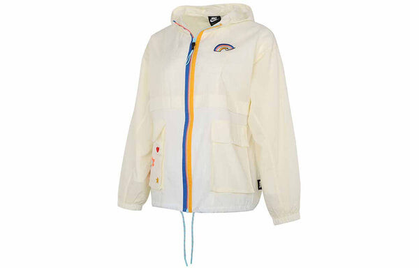 Куртка nsw icon clash куртка ss22 athleisure casual sports куртка с капюшоном осень Nike, желтый — фото 2