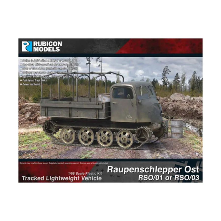 

Немецкая легкая гусеничная машина RSO/01 или RSO/03, World War II - Germany & Axis (28mm)