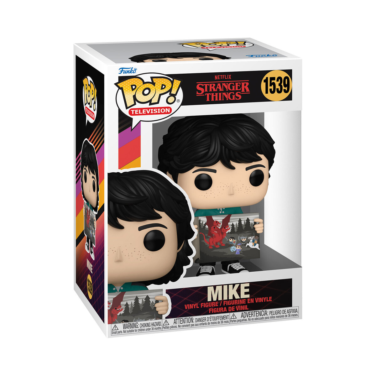 

POP TV: ST S4 – Майк с картиной Уилла Funko POP!