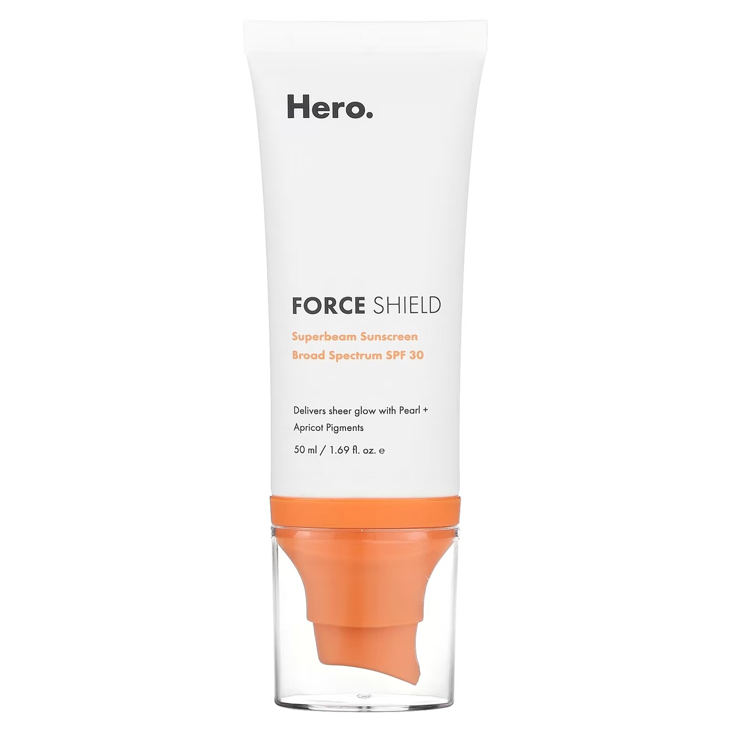 

Солнцезащитный крем Hero Cosmetics Force Shield Superbeam SPF 30, 50 мл.