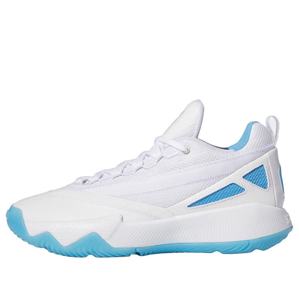 

Кроссовки dame certified 2 low 'white blue burst' Adidas, белый