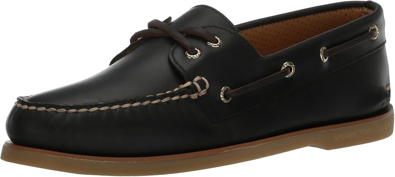 Мужские туфли Sperry Gold Original 2-Eye сезонные, черный — фото 3
