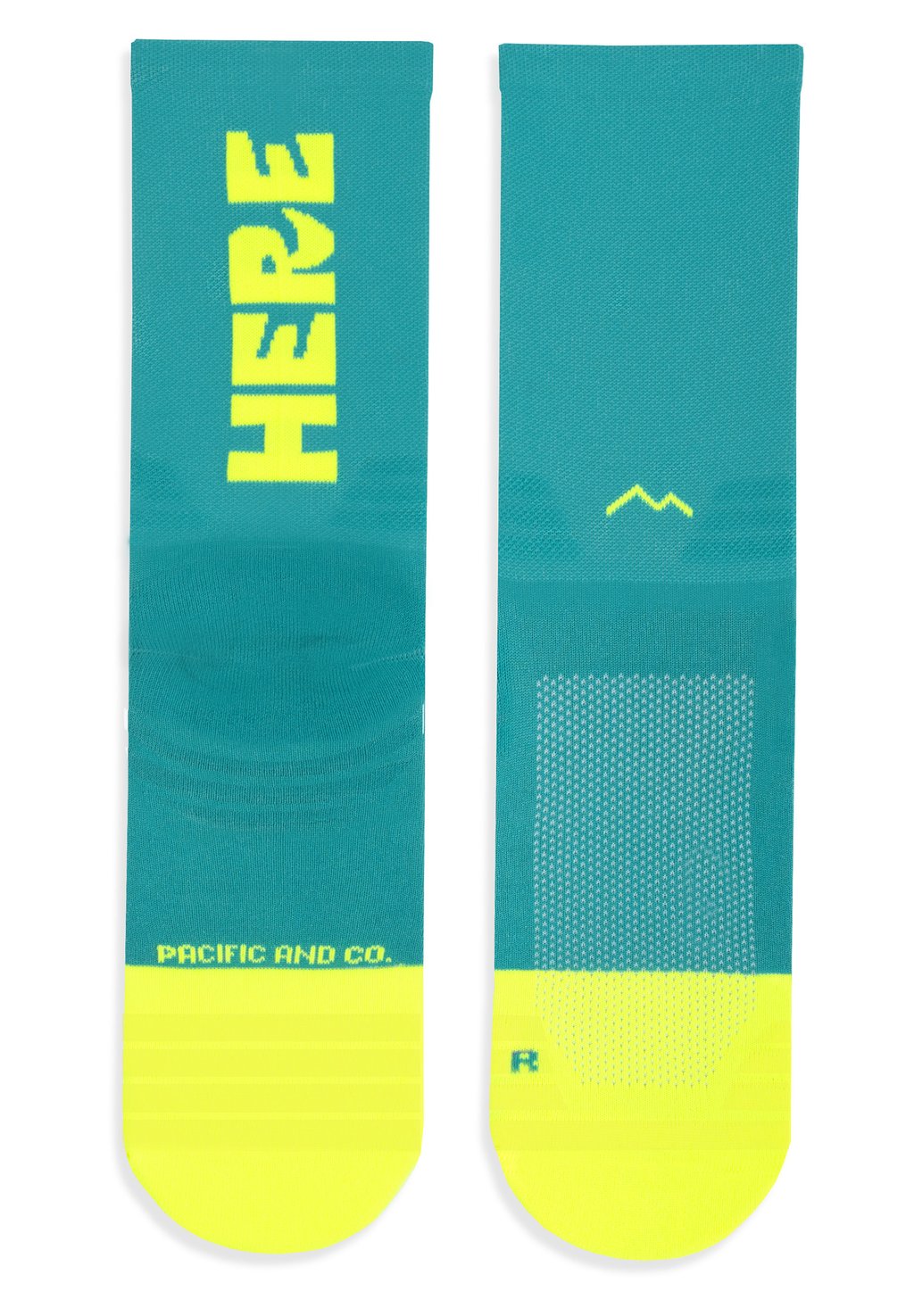 

Носки HERENOW UNISEX PERFORMANCE Pacific and Co, бирюзовый