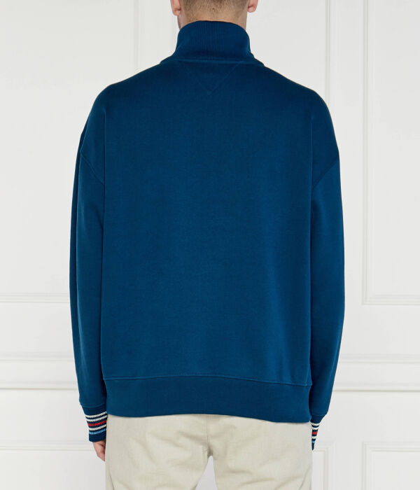 Толстовка Tommy Hilfiger с монограммой, синий — фото 4