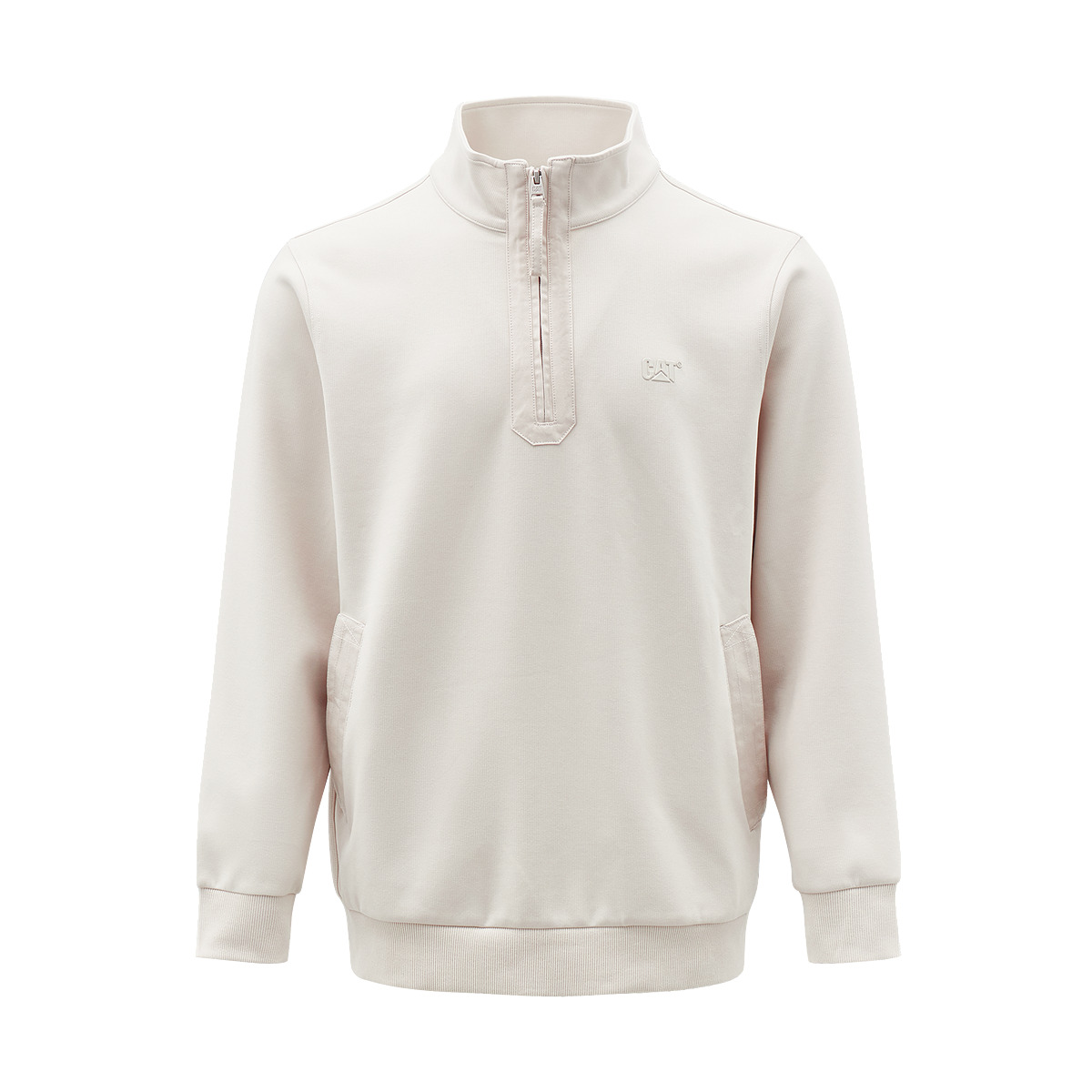 

Свитшот мужской с воротником стойкой умеренный CAT, оранжевый