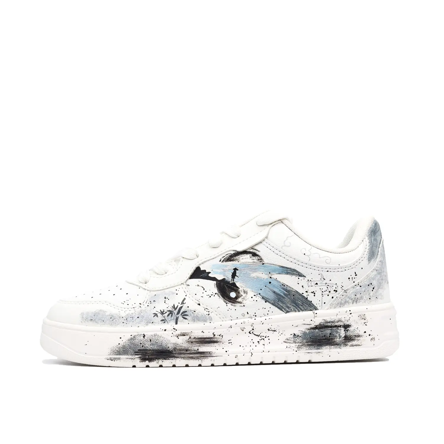 

ANTA Легкие и износостойкие низкие кроссовки для скейтбординга Unisex White