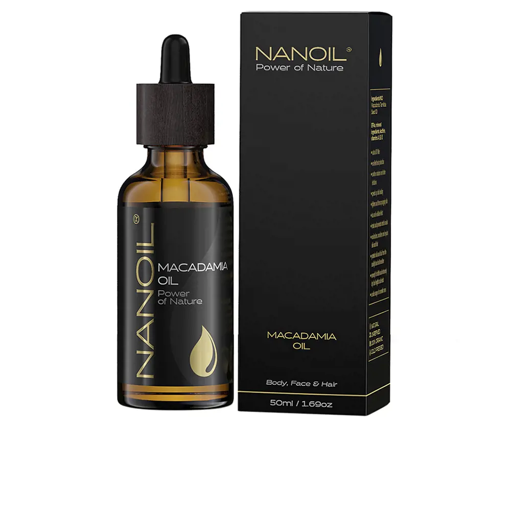 

Масло для лица Power of nature macadamia oil Nanoil, 50 мл.