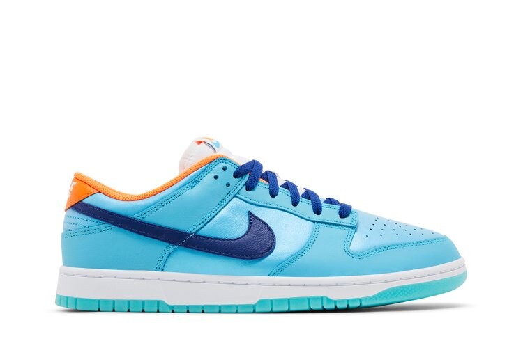 

Кроссовки Dunk Low SE, цвет Baltic Blue Total Orange