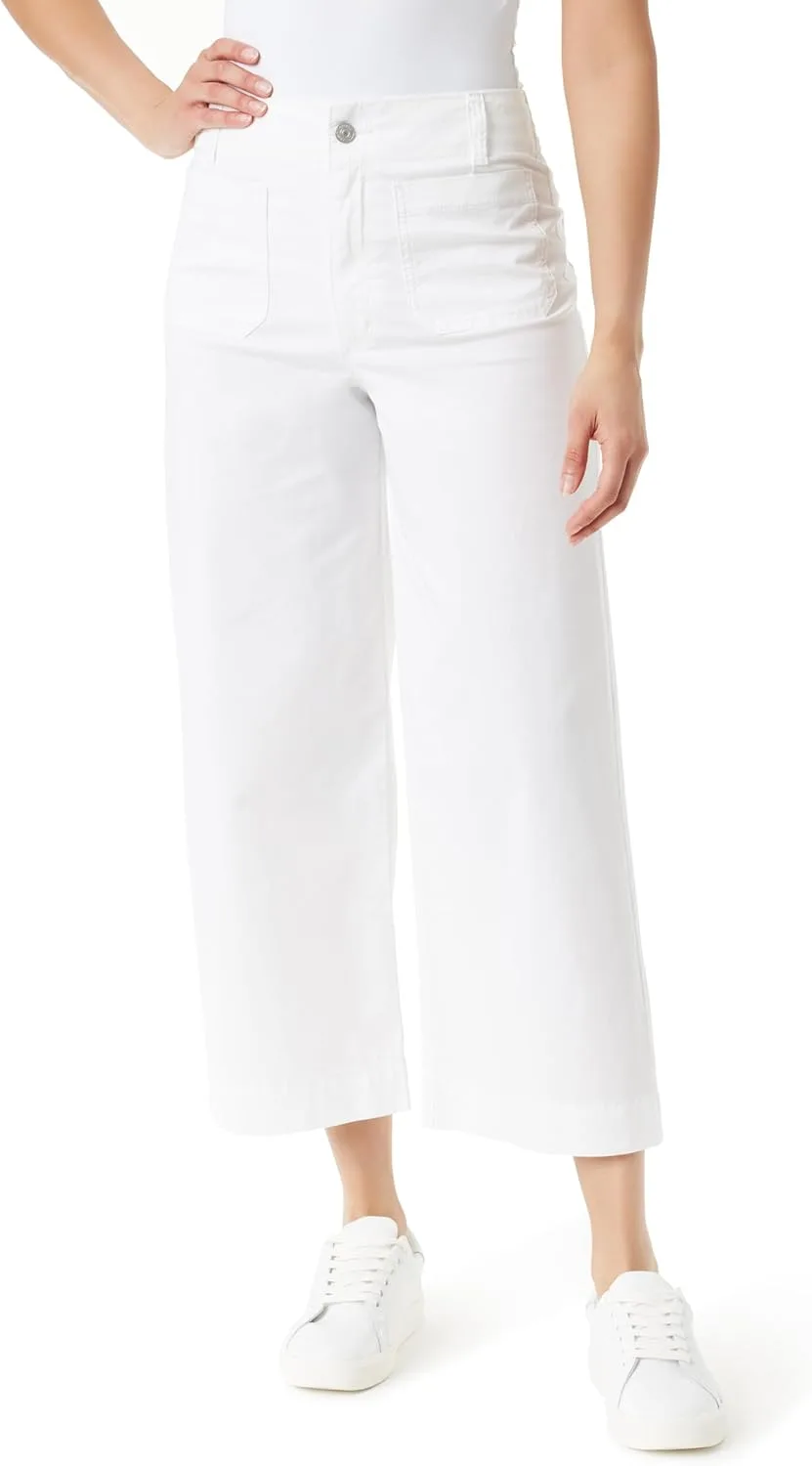 

Gloria Vanderbilt Shape Effect Tummy Sculpt High Rise Wide Leg Crop