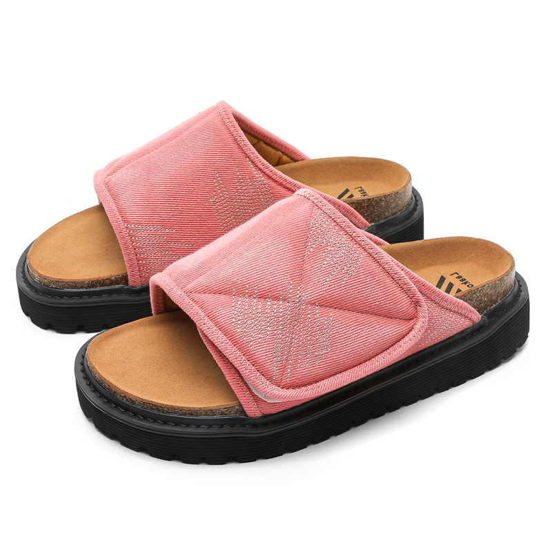 

PAVEA Скользостойкие износостойкие шлепанцы унисекс розовые, цвет Pink