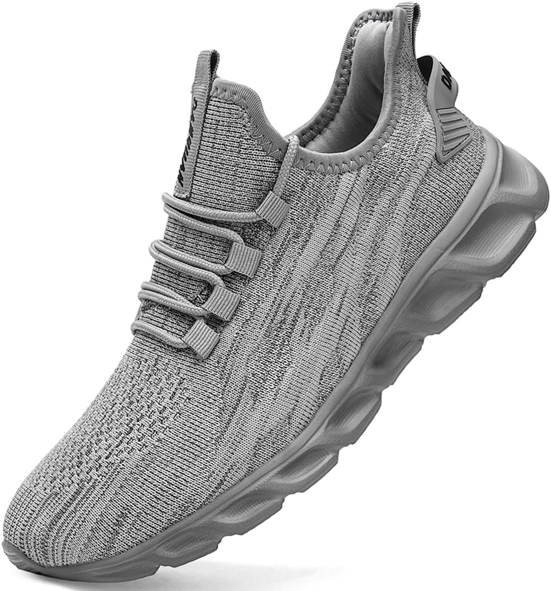 

Женские и мужские кроссовки для ходьбы и тенниса, без шнурков, для бега, с противоскользящей подошвой, повседневные, для тренировок, спортивные, для фитнеса, модные, легкие, удобные и дышащие Gdebyz, серый