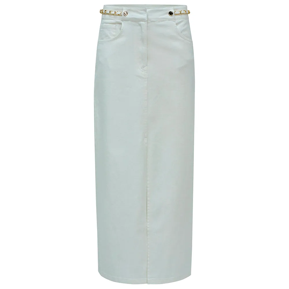 

Юбка Salsa Jeans 21009661 skirt, белый