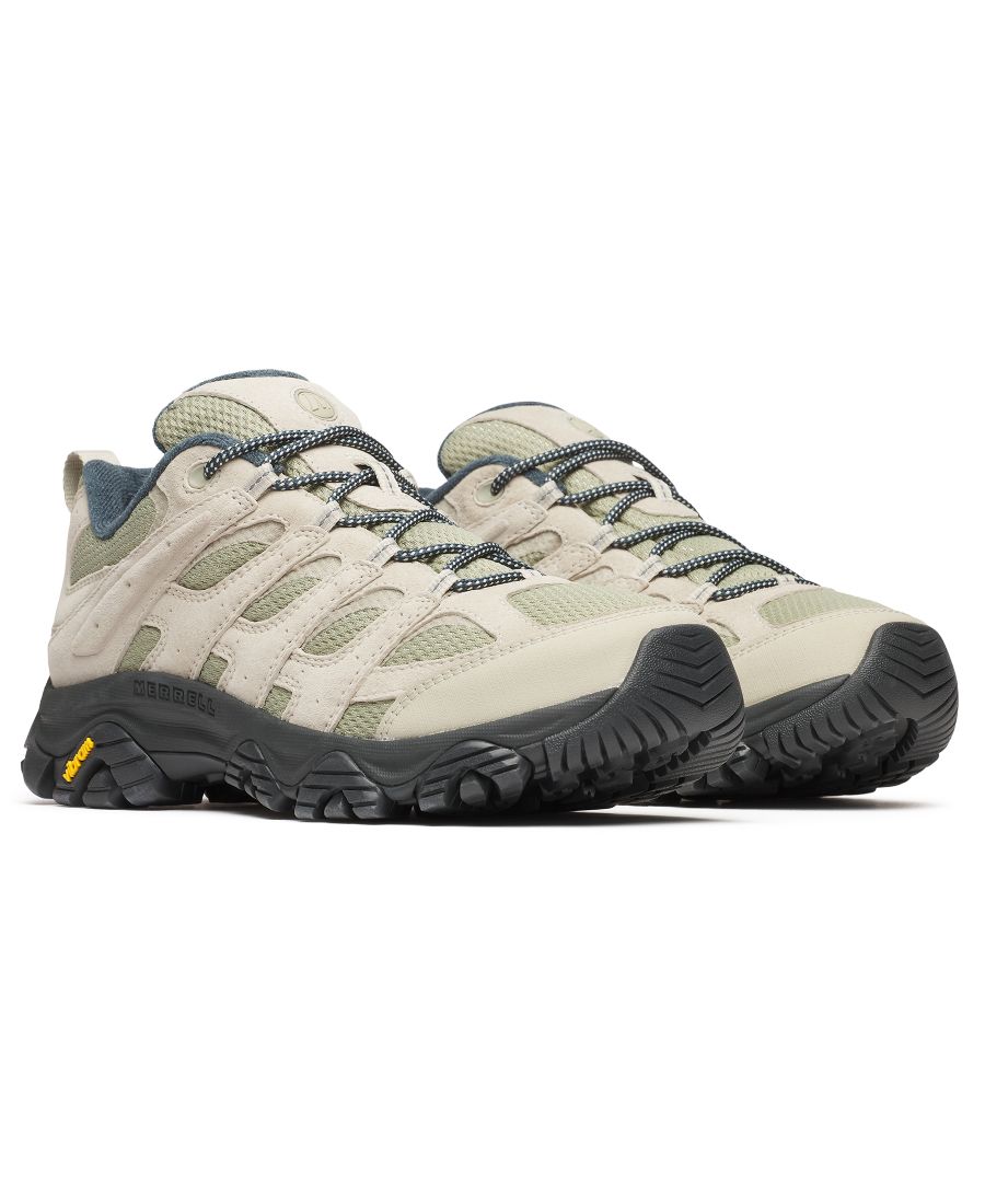 

Мужские кожаные туфли Moab 3 с закругленным носком Merrell, Talc