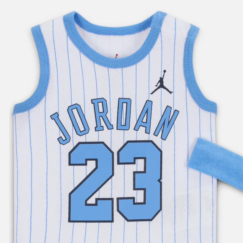 Jordan Комбинезон 23 Jersey University Blue Gift Box Set Infant And Toddler — фото 3