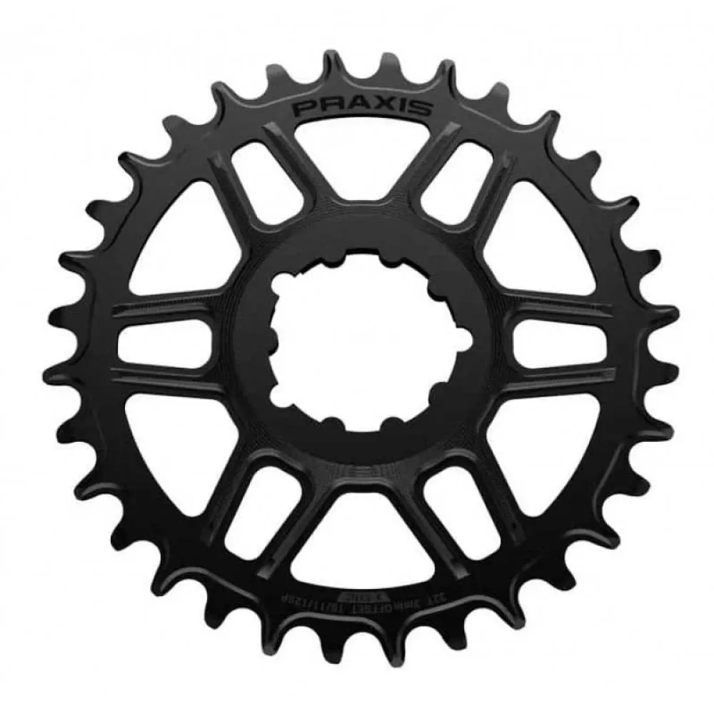 

Звездочка Praxis DM 1x Narrow Wide 3mm Offset, серебряный