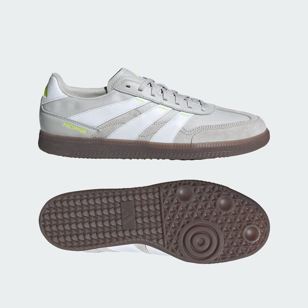 

Кроссовки Adidas PREDATOR 24 LEAGUE LOW FREESTYLE, цвет Grey One/White/Team Solar Yellow, Белый, Кроссовки Adidas PREDATOR 24 LEAGUE LOW FREESTYLE, цвет Grey One/White/Team Solar Yellow