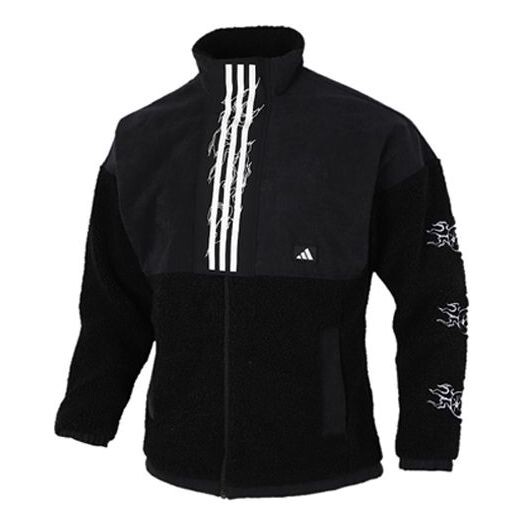 

Куртка adidas Casual, Warm, Windproof Sports Jacket Men's Black, черный