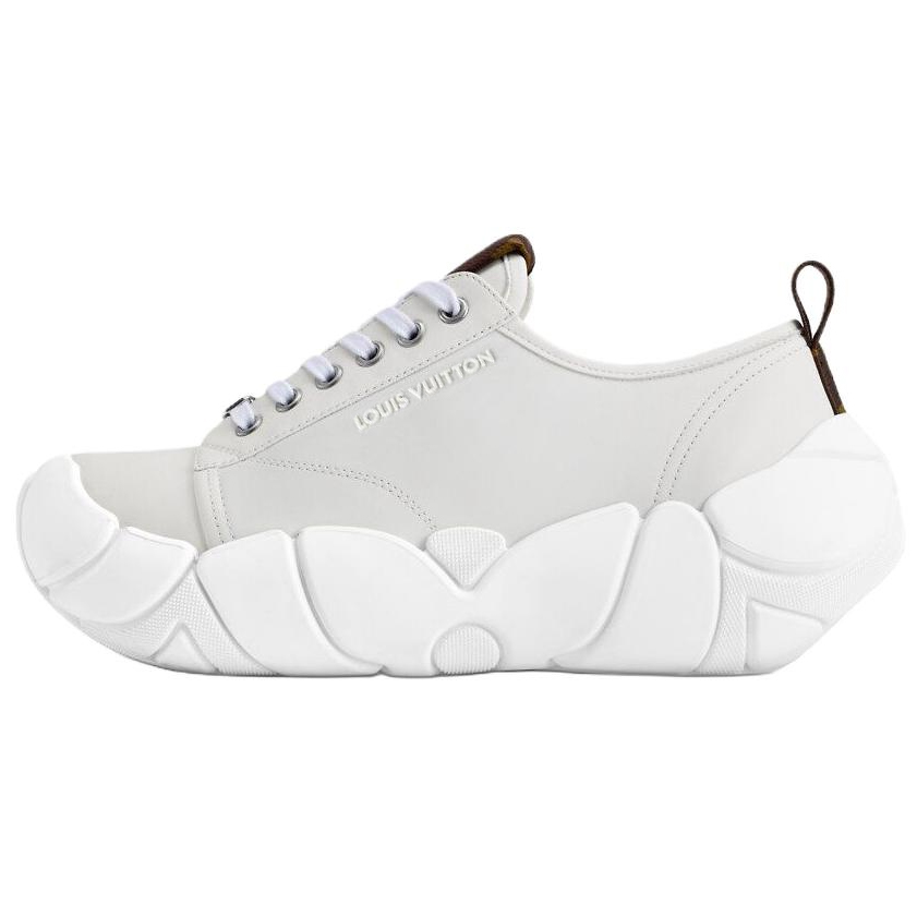 Низкие повседневные туфли Bubble, женские, серые LOUIS VUITTON, Original Shoe Box Included