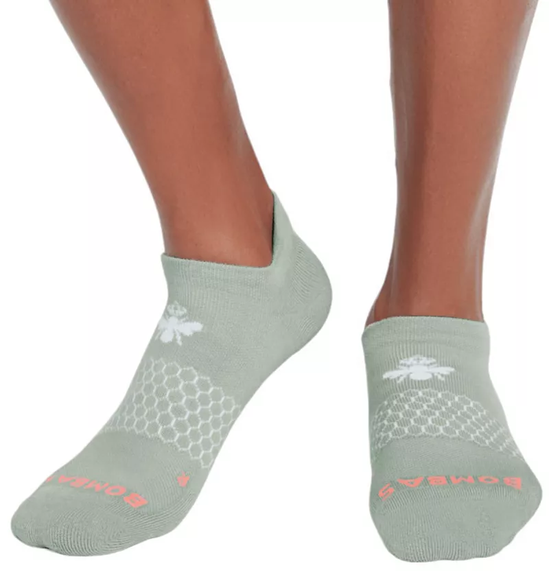 

Женские однотонные носки Bombas до щиколотки, цвет Putty Green