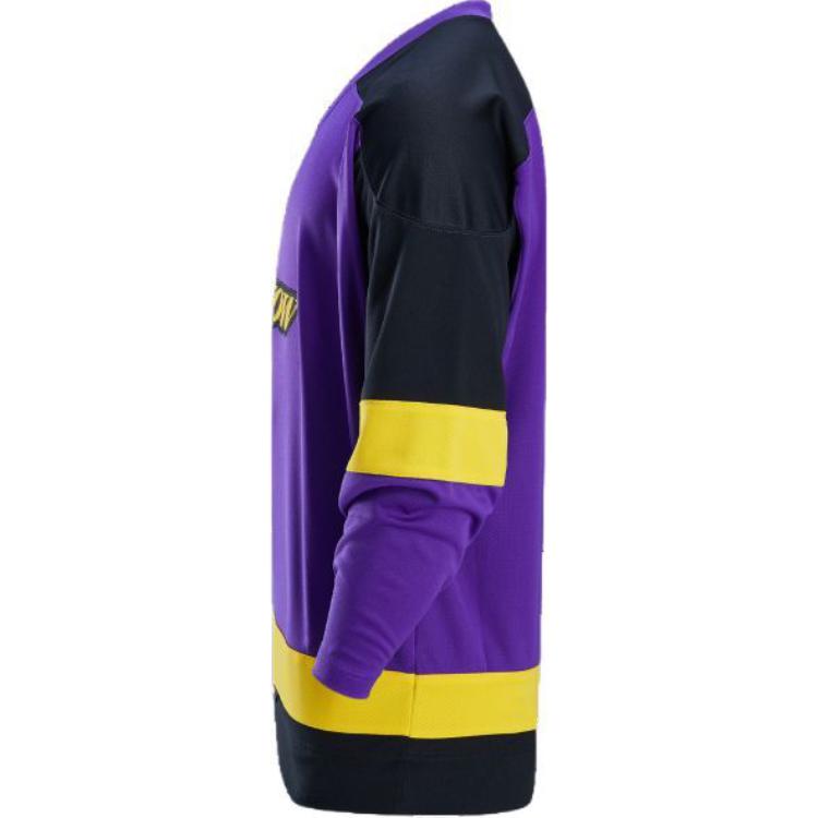 Городская баскетбольная форма Los Angeles Lakers для мужчин Nike, полностью фиолетовая/черная/желтая амарилло/черная — фото 4