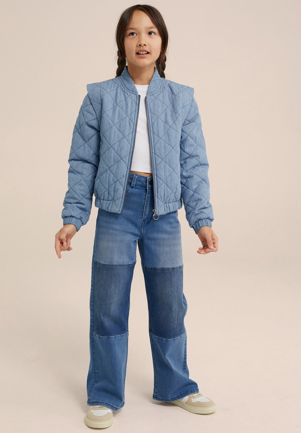 

Джинсовая куртка WE Fashion, синий