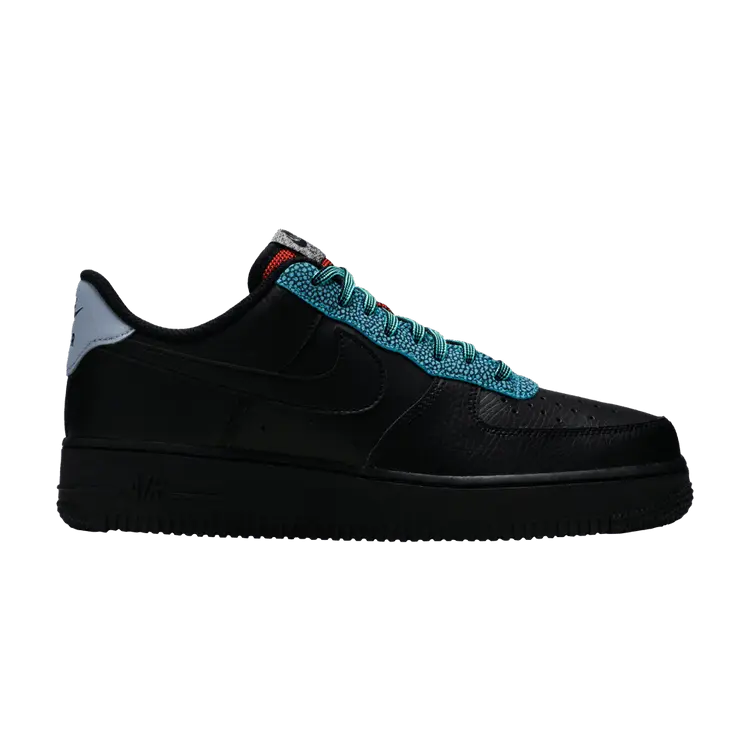 

Кроссовки Nike Air Force 1 '07 LV8 4 'Black Obsidian Mist', черный