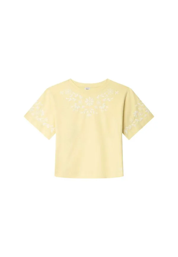 Футболка с принтом Pepe Jeans, Soft Yellow