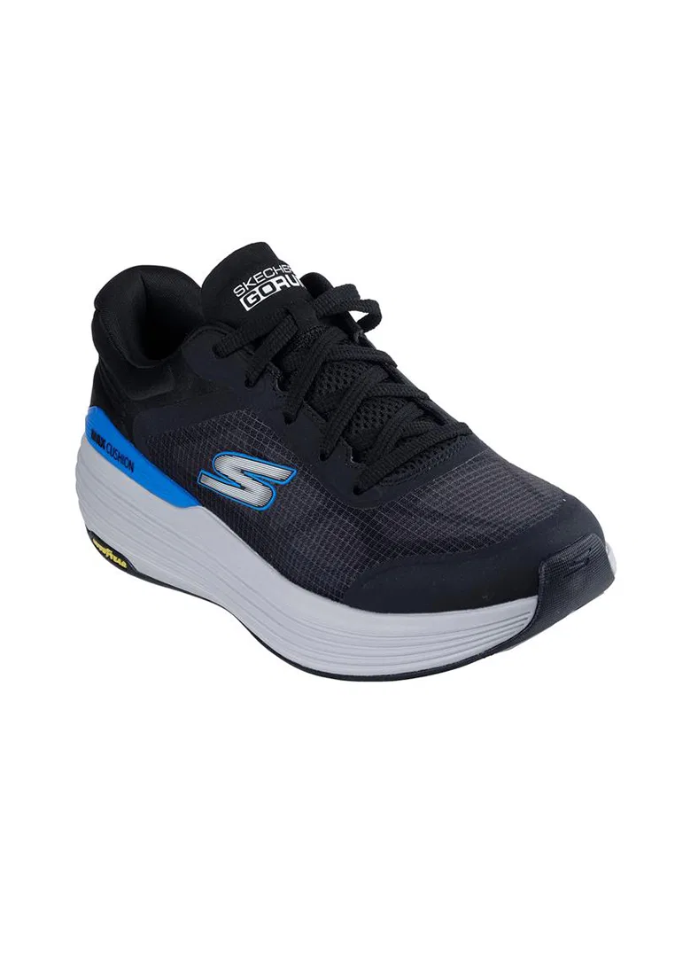 Кроссовки с максимальной амортизацией, Suspension, MAX CUSHIONING Skechers, черный/синий — фото 3