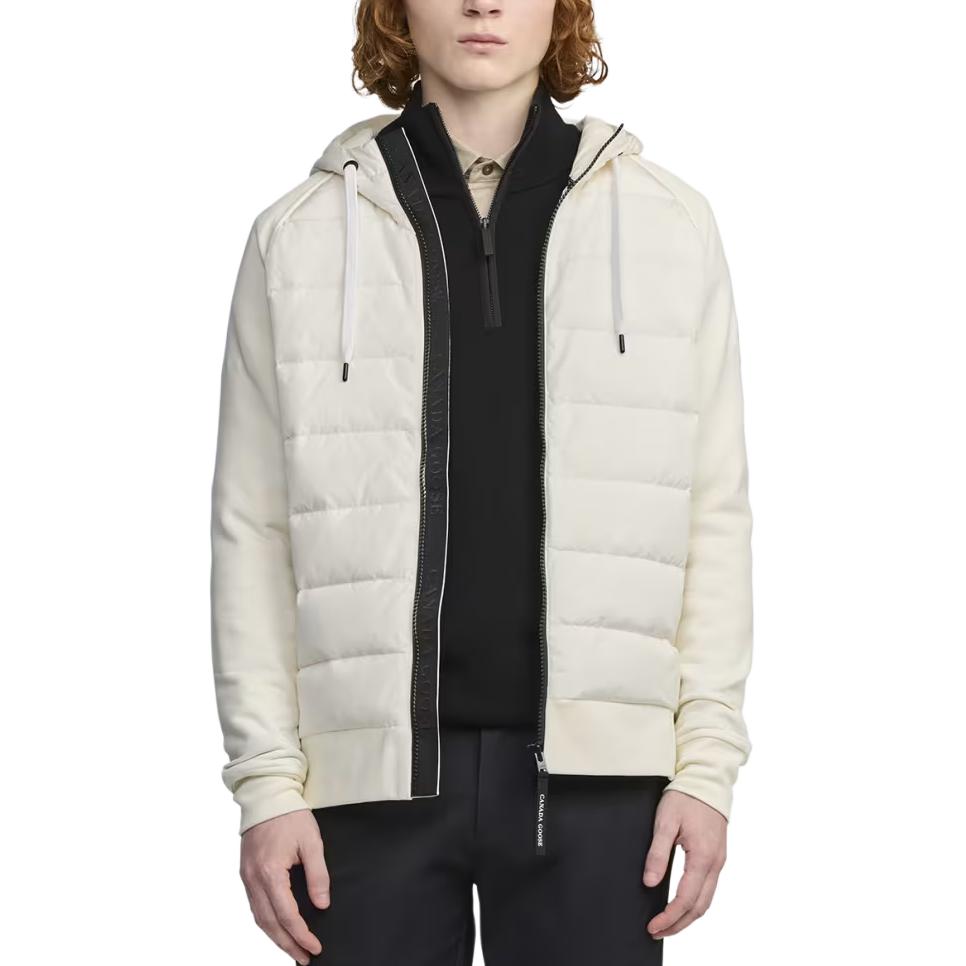 Canada Goose Гибридная пуховая куртка серии HyBridge FW25 для мужчин, Polaris White — фото 3