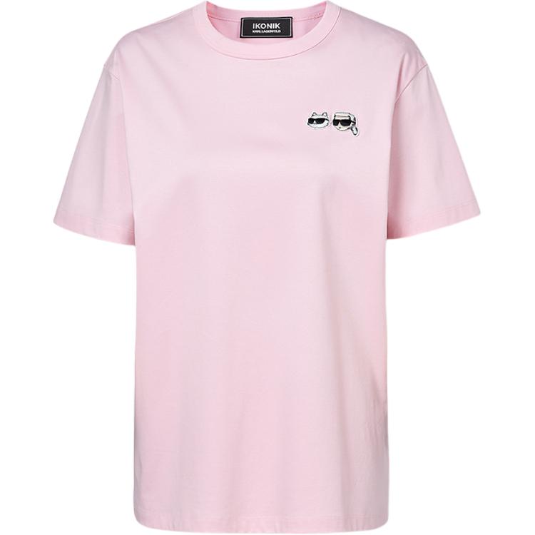 

Футболка KARL LAGERFELD FW25 с удлиненными плечами женская KARL LAGERFELD / Karl Lagerfeld Jeans, розовый