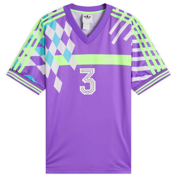 

Футболка в стиле нью-вейв 90-х Adidas, фиолетовый rush