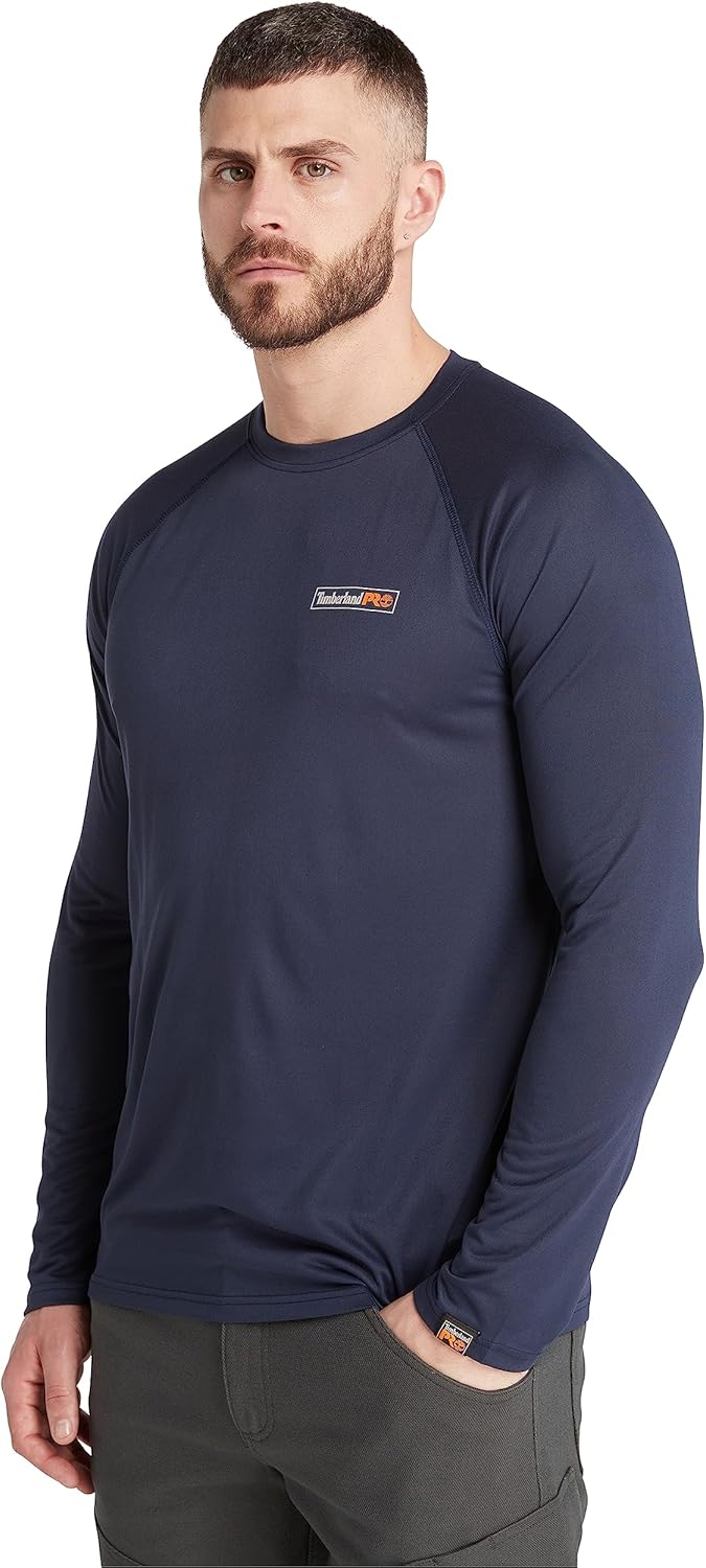 

Футболка с длинным рукавом Timberland PRO Mens Wicking Good 2.0, Black Iris, Черный, Футболка с длинным рукавом Timberland PRO Mens Wicking Good 2.0, Black Iris
