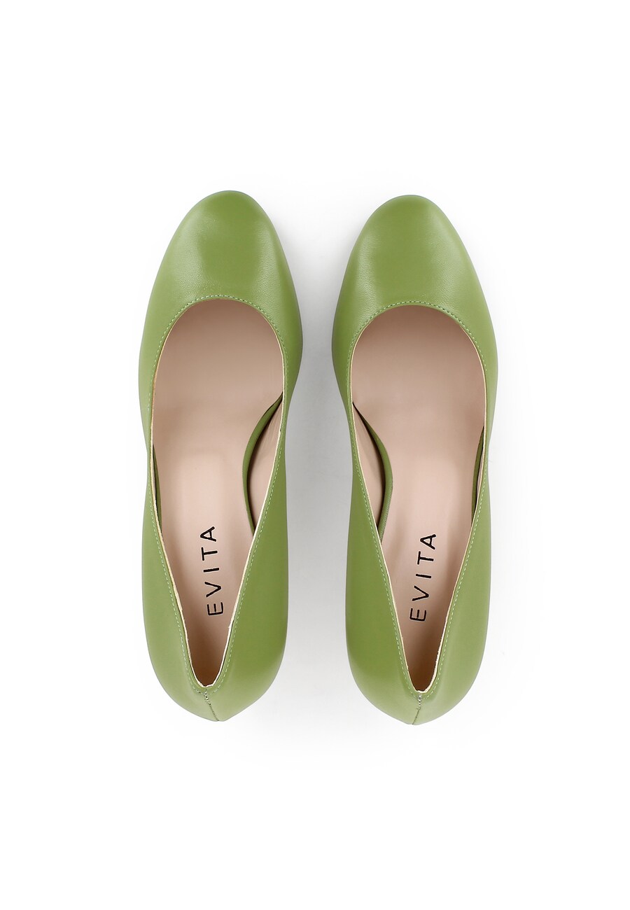 Туфли на высоком каблуке EVITA Pumps BIANCA, зеленый — фото 3