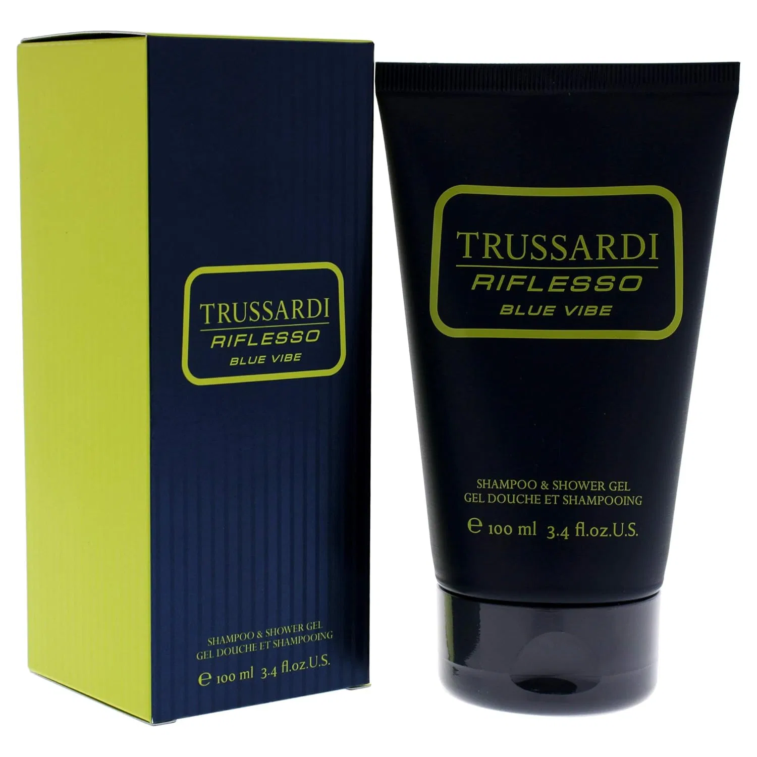 Шампунь и гель для душа «Riflesso Blue Vibe» от Trussardi Trussardi — фото 3