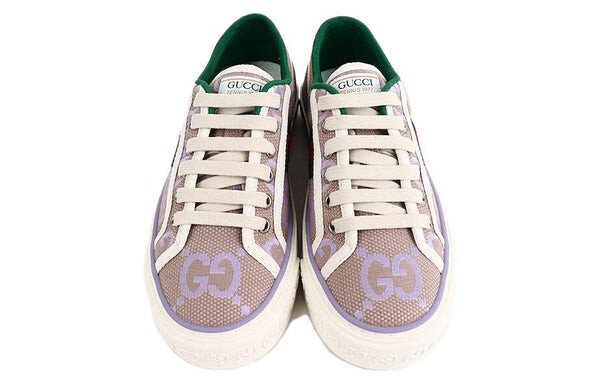 Кроссовки (WMNS) GUCCI Tennis 1977 Shoes 'Beige Lilac', бежевый — фото 3