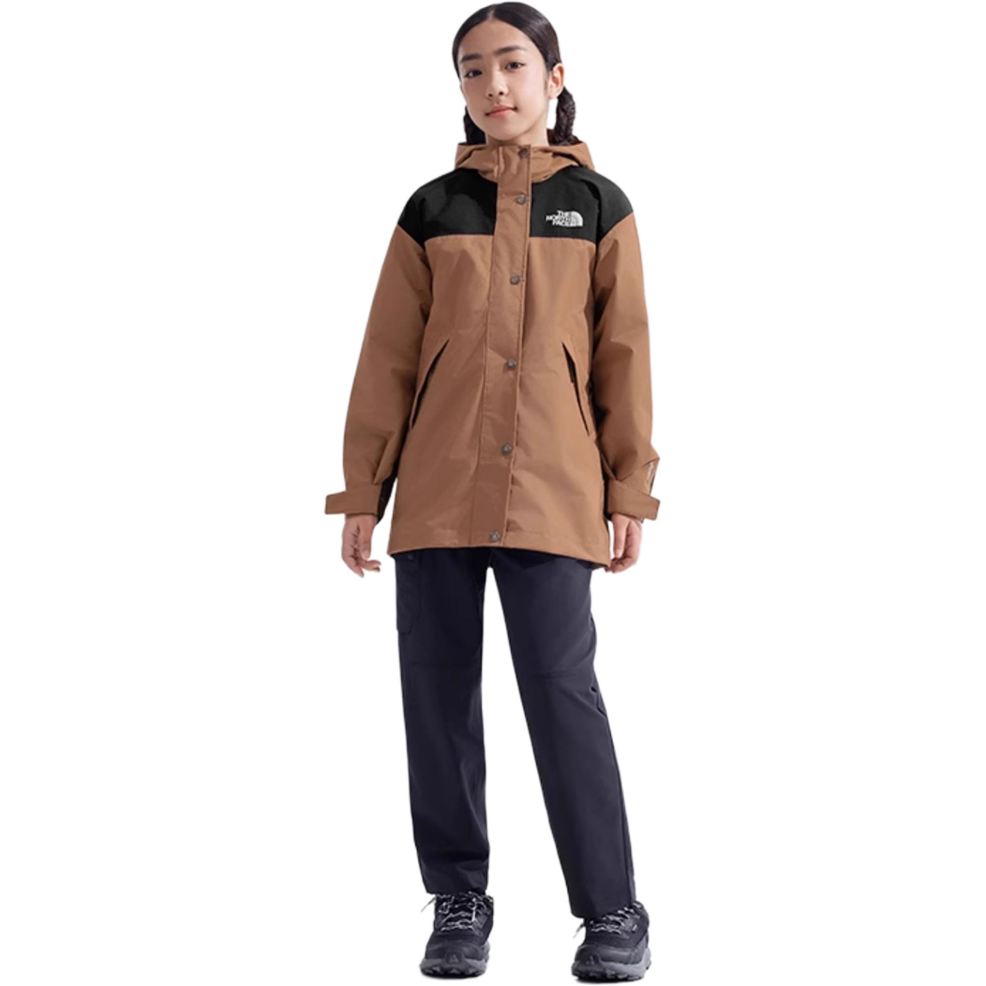 Ветровка Dryvent Latte для детей 3-7 лет THE NORTH FACE, коричневый — фото 4