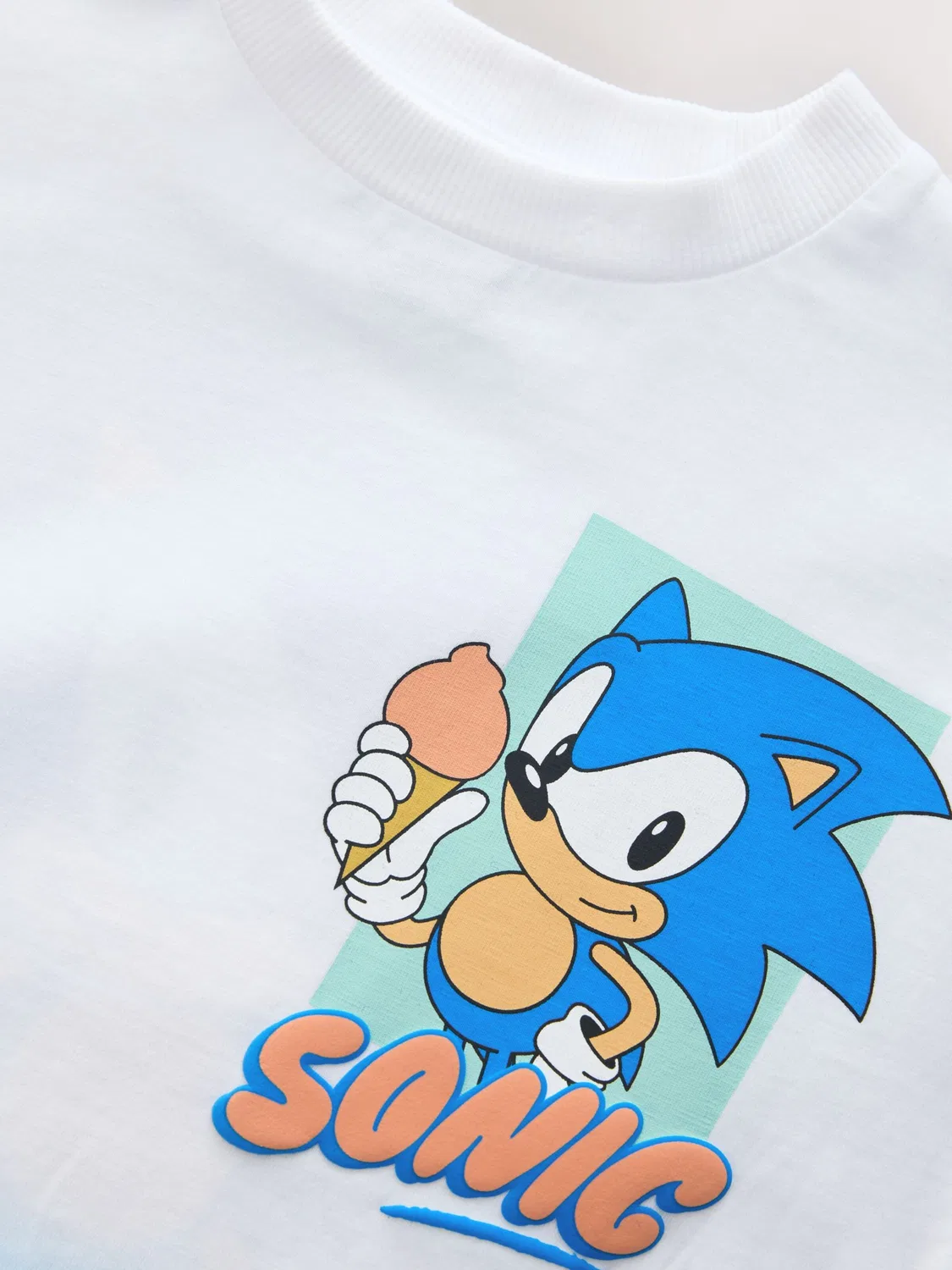Футболка 'Sonic' Next, White — фото 4