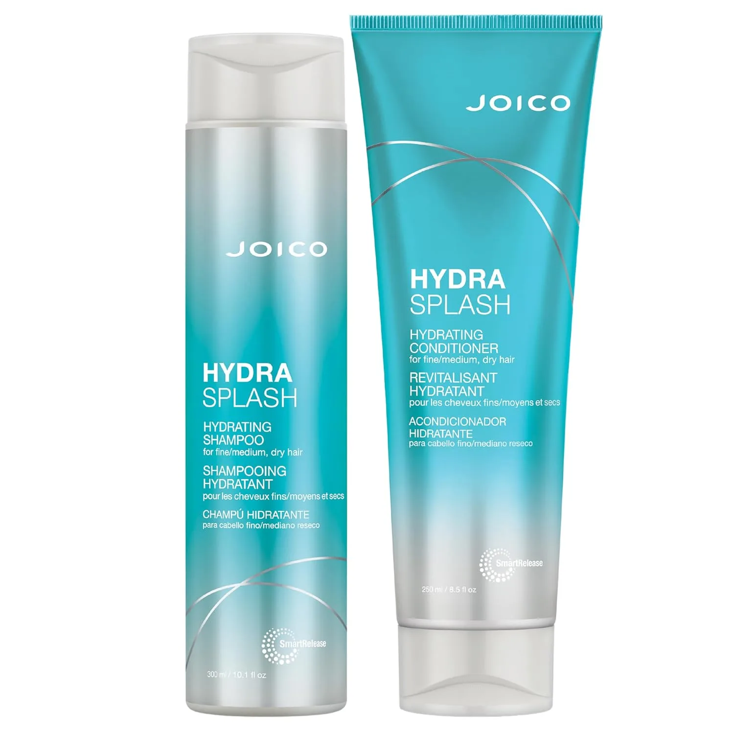 Набор Joico HydraSplash: увлажняющий шампунь и кондиционер, сохраняющие естественную влагу, для тонких, средних и сухих волос. 299 мл (1 шт.)