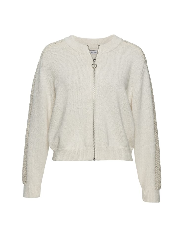 

Кардиган Vivance Ajourstrickjacke, кремовый