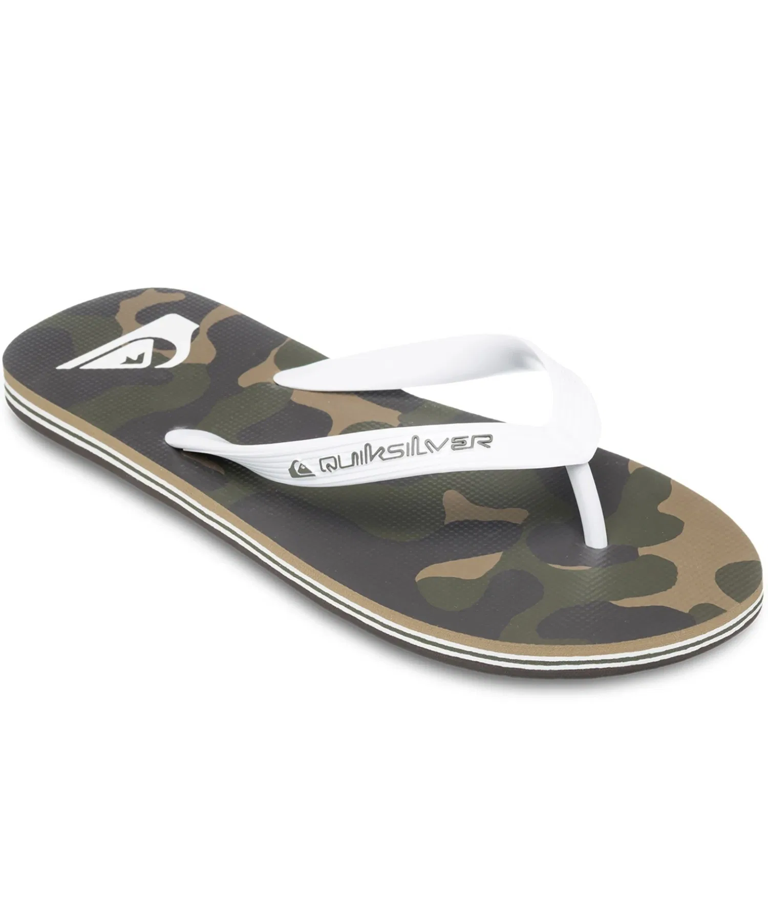 Мужские пляжные сланцы Quiksilver MOLOKAI ART 25 бежевые