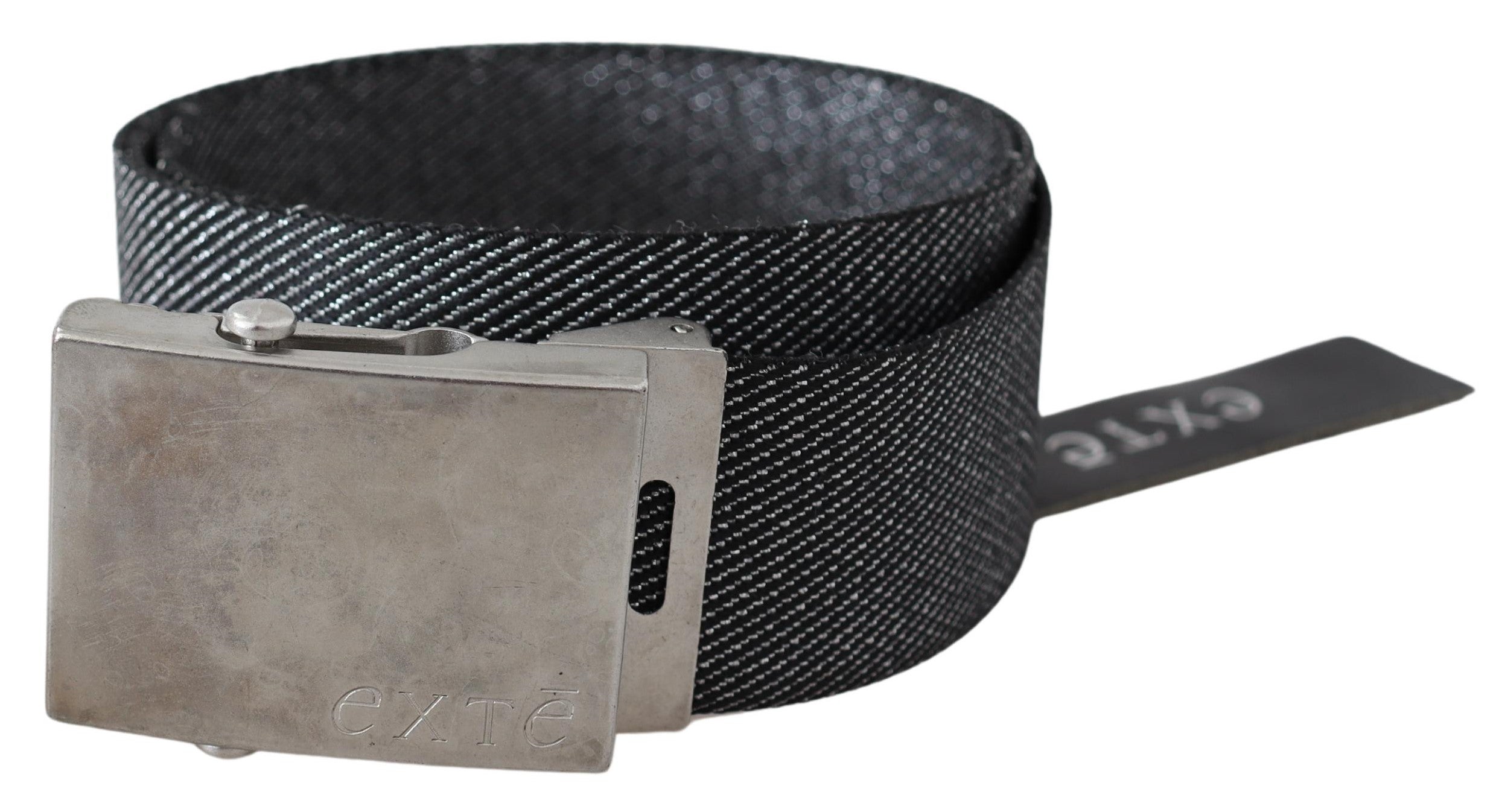 

Женский ремень Exte Metal Brushed Buckle Waist, черный
