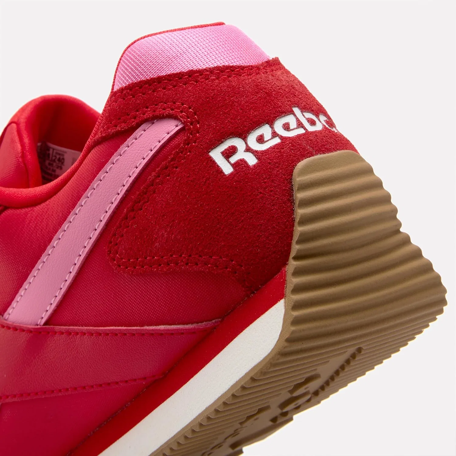 Кроссовки Low Classic, Reebok, цвет Sportred Playfulpink Ftwrwhite — фото 2